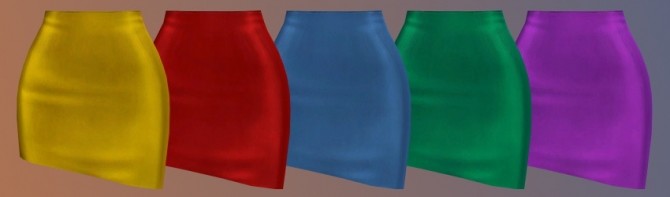 Sims 4 Mansae Skirt at Trillyke