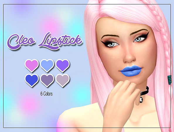 Sims 4 Cleo Lipstick at Kass
