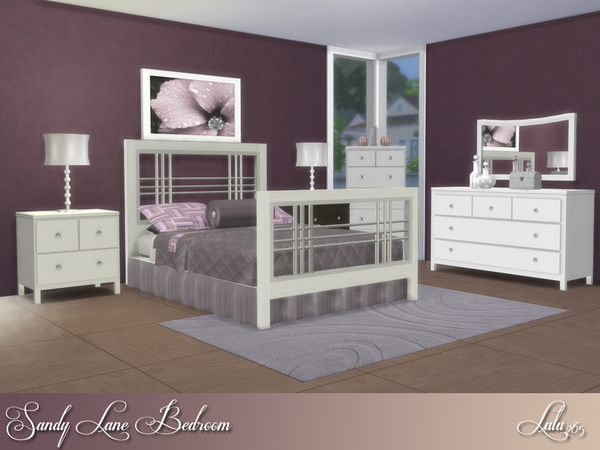 Sims 4 Sandy Lane Bedroom by Lulu265 at TSR