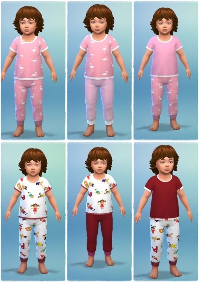 Sleep Pants Shirts T At Birksches Sims Blog Sims 4 Updates