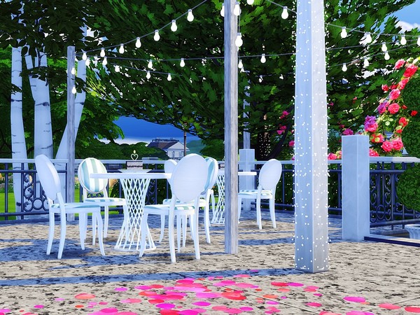 Sims 4 Sweet Cafe by MychQQQ at TSR