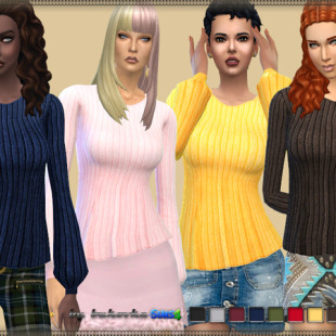 Skirts and Shirts by Leeah at TSR » Sims 4 Updates