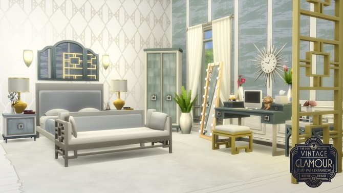Sims 4 Vintage Glamour Addons at Simsational Designs