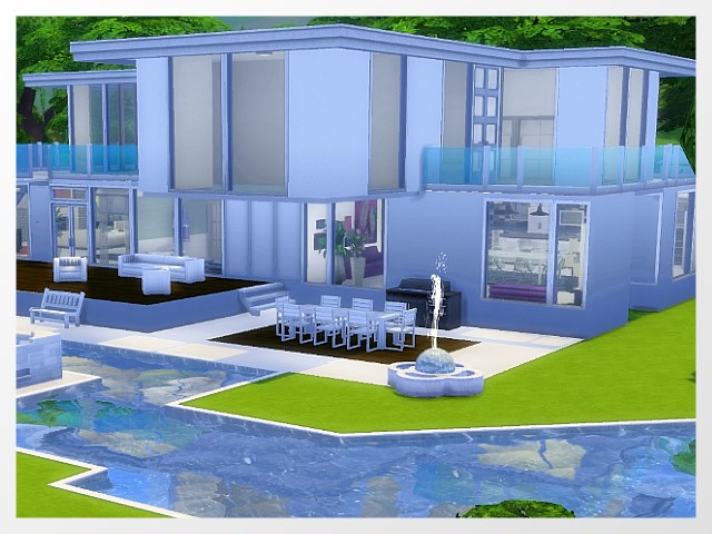 Sims 4 Pearl house by Oldbox at All 4 Sims