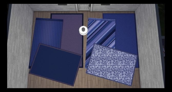 Sims 4 Eclectic Rug Trio 4x6 36 Recolours by Simmiller at Mod The Sims