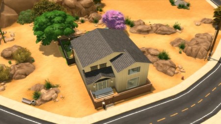Nyaokami Japanese inspired house by Synathora at Mod The Sims