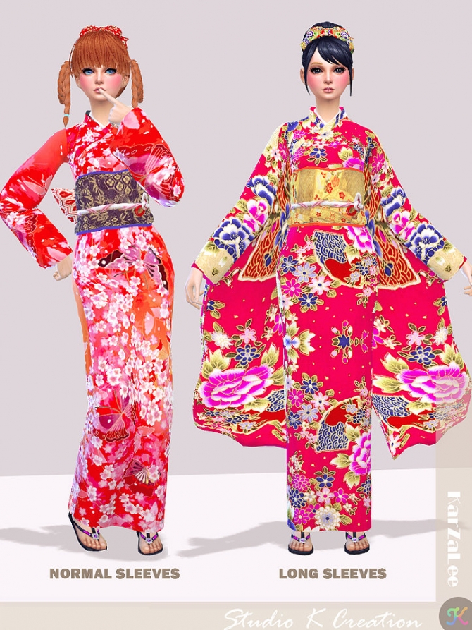sims 4 male kimono