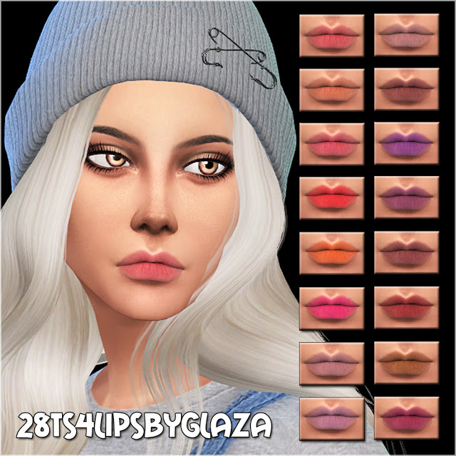 Sims 4 Lips #28 at All by Glaza