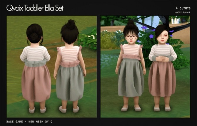 Sims 4 Ella Set T at qvoix – escaping reality