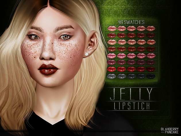 Sims 4 Jelly Lipstick at Blahberry Pancake