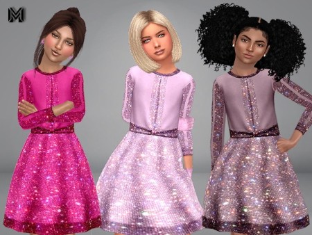 MP Girl Sparkly Dress by MartyP at TSR