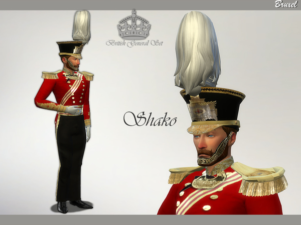 Sims 4 British General Set by Bruxel at TSR