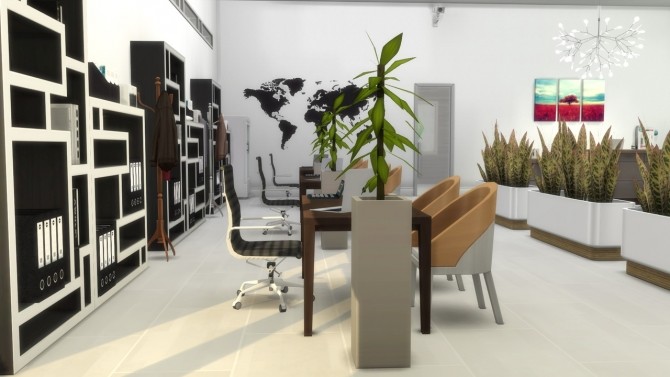 Sims 4 Runner Office Chair at OceanRAZR