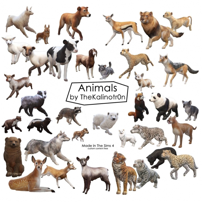 Animals At Kalino Sims 4 Updates