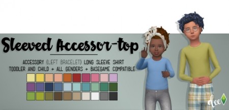 Long Sleeved Accessor-Top at Deetron Sims