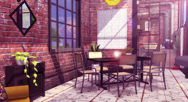 Sims 4 Industrial Kitchen at Lily Sims