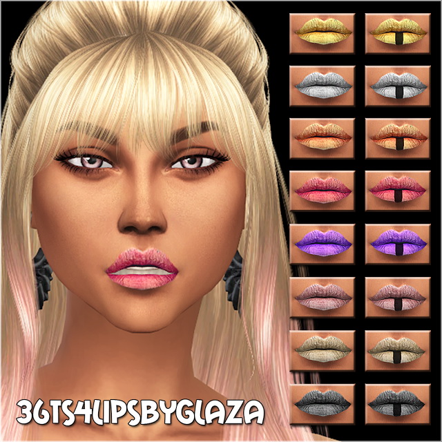 Sims 4 Lips #36 at All by Glaza
