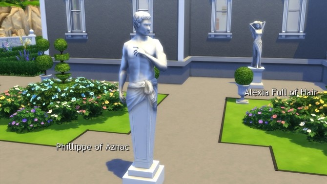 Sims 4 Paris Sculptures from TS3 WA by TheJim07 at Mod The Sims