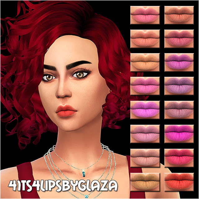 Sims 4 Lips #41 at All by Glaza