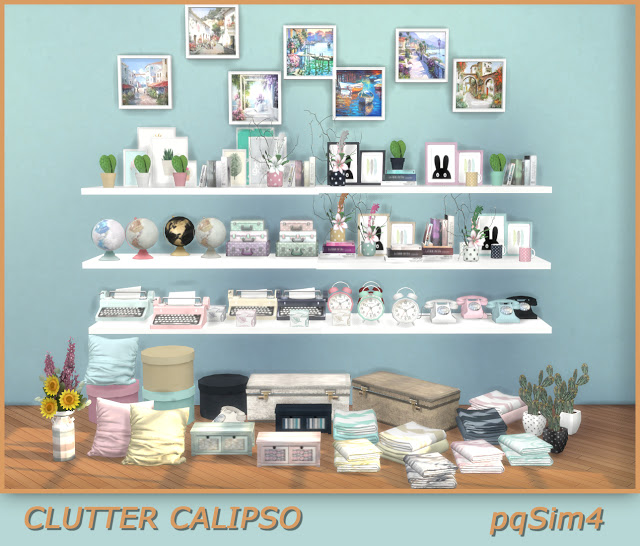Sims 4 Clutter Calipso at pqSims4