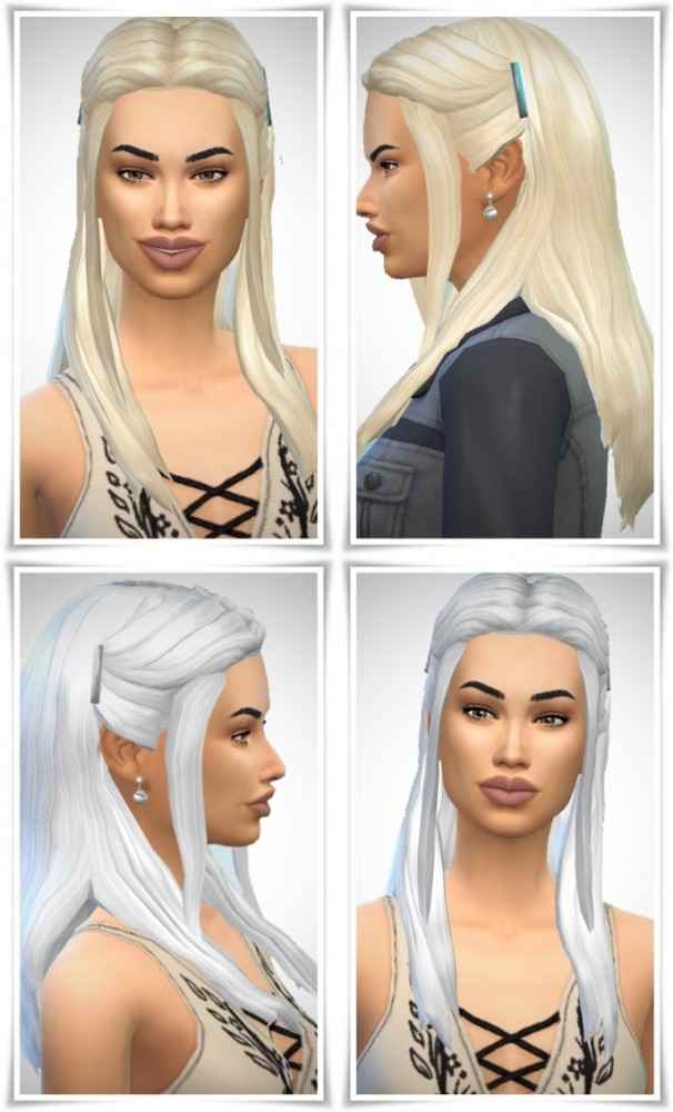 Sims 4 Helene’s Slide Hair at Birksches Sims Blog