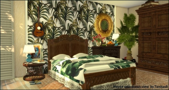 Sims 4 House with ocean view at Tanitas8 Sims