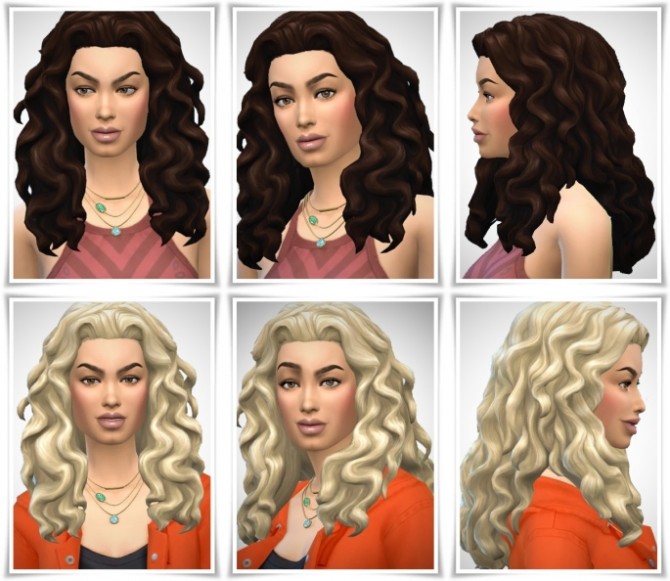 Sims 4 Bellina Hair at Birksches Sims Blog