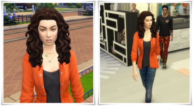 Sims 4 Bellina Hair at Birksches Sims Blog