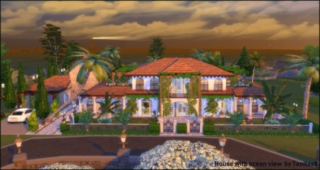 House with ocean view at Tanitas8 Sims » Sims 4 Updates