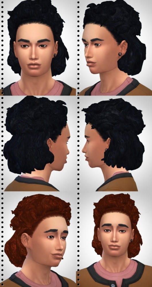 Sims 4 Matt’s AfroBob at Birksches Sims Blog