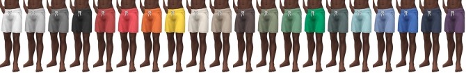 Sims 4 Laze About Sweatshorts for him at Simsational Designs