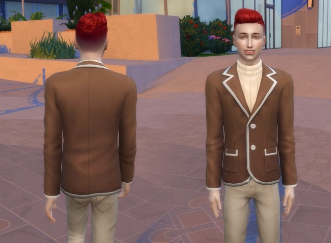 Sims 4 Jacket Blazer Conversion at My Stuff