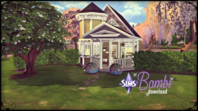 Sims 4 Bambi house by Rissy Rawr at Pandasht Productions
