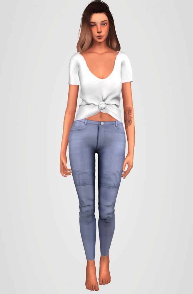 Everyday clothing collection part 3 at Elliesimple » Sims 4 Updates