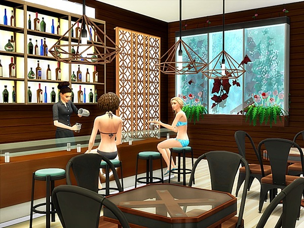 Sims 4 Sunny Coast house by Danuta720 at TSR