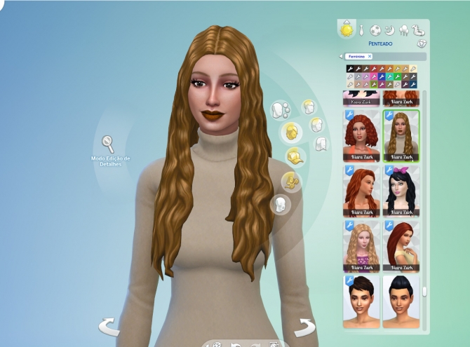 Avery Hairstyle at My Stuff » Sims 4 Updates