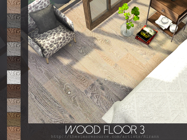 Sims 4 Wood Floor 3 by Rirann at TSR