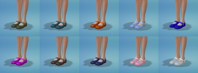 Sims 4 Mary Janes Conversion at My Stuff