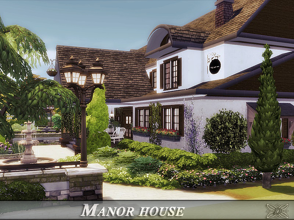Sims 4 Manor house by Danuta720 at TSR