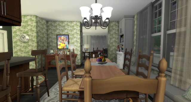 Sims 4 Frankie room by Rissy Rawr at Pandasht Productions