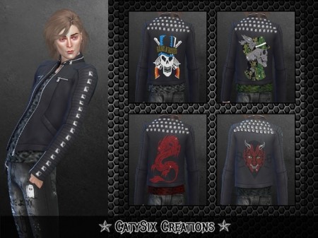 Rocker Jacket Male Version 2 at CatySix
