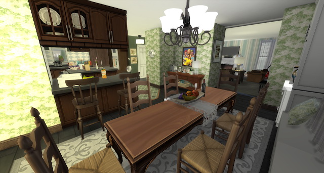 Sims 4 Frankie room by Rissy Rawr at Pandasht Productions