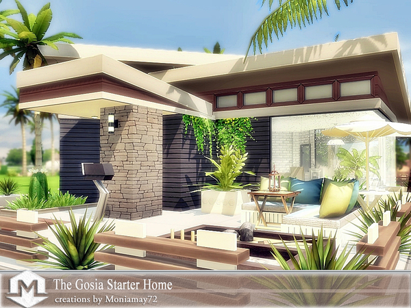 Sims 4 The Gosia Starter Home by Moniamay72 at TSR