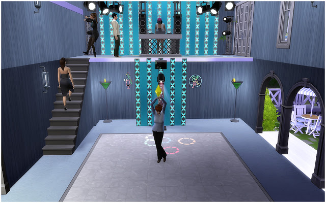 Sims 4 Island Lighthouse club at Via Sims