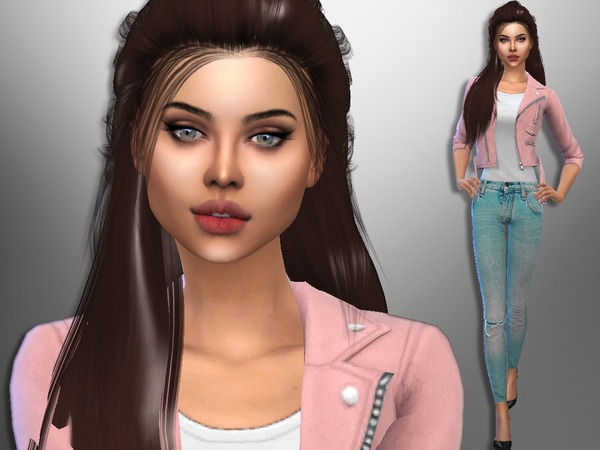Sims 4 Adriana Mora by divaka45 at TSR