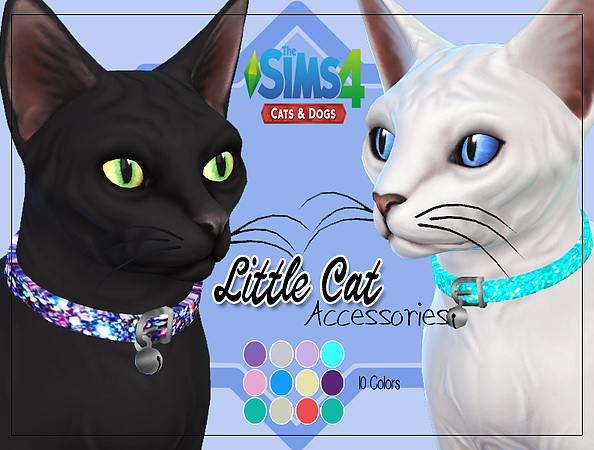 Sims 4 Little Cat Accessories #1 at Kass