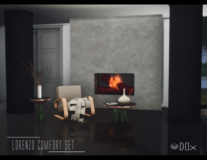 Sims 4 Lorenzo Comfort Set at DOX