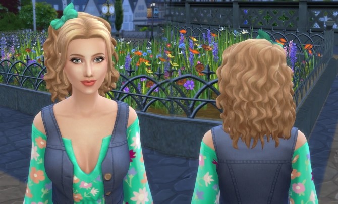 Sims 4 Leonora Hair at My Stuff