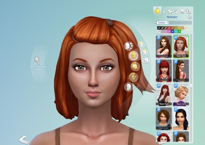 Sims 4 Melanie Hairstyle V2 at My Stuff