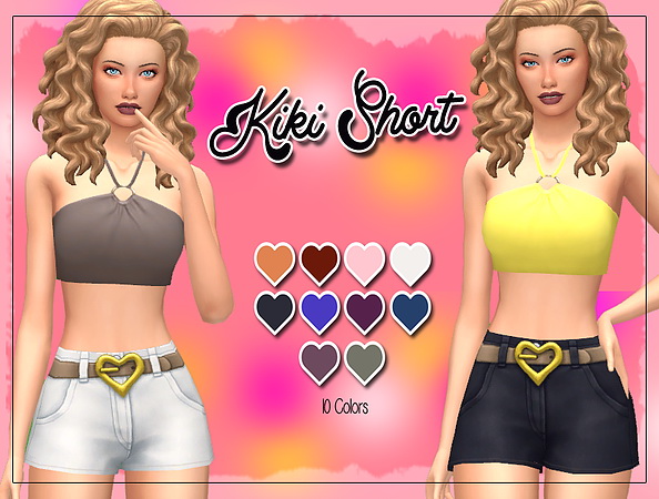Sims 4 Kiki Short at Kass